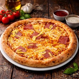 Pizza de Bacon