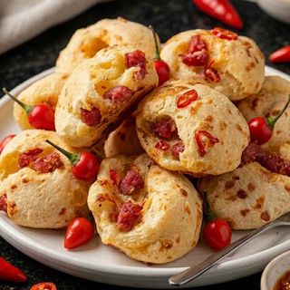 Pão de queijo Bacon e pimenta Calabresa 10un 22g