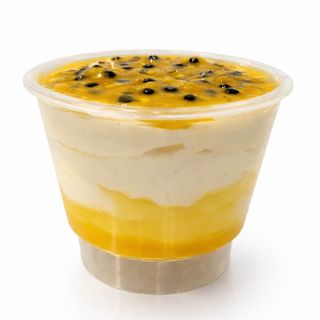 Mousse de Limão com Maracujá