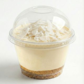 Cheesecake Chocolate Branco e Coco