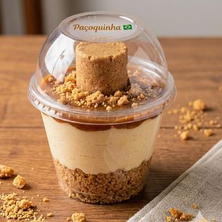 Cheesecake Paçoquinha