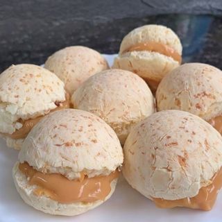 Pão de queijo com Doce de leite 10un 22g