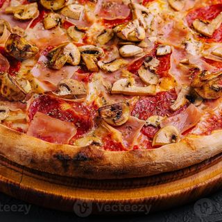 Pizza de Presunto