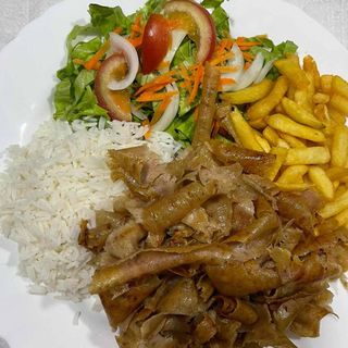 Menu Kebab no Prato