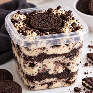 Bolo no Pote de Oreo