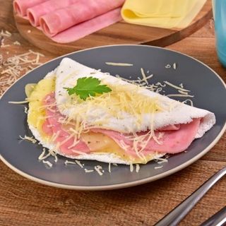 Tapioca de Queijo e Fiambre