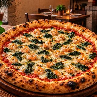 Pizza de Camarão