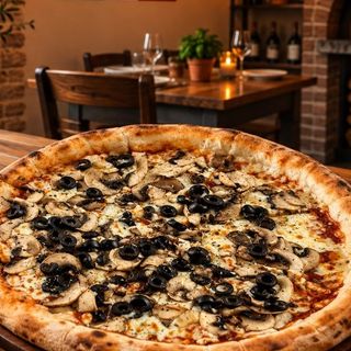 Pizza de Cogumelos