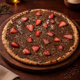 Pizza Nutella Morango