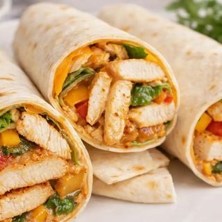 Crispy Wrap Roll de Frango