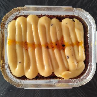 Bolo de chocolate na Marmita