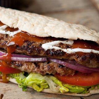 Doner kebab menu
