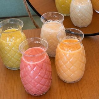 Sumo Natural de Banana, Coco e Ananás