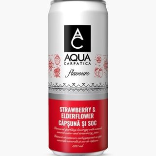 Aqua flavours Strawberry&Elderflower 330ml