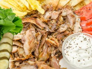 Gyros de porc- slow cook 3h