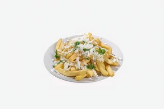 French fries cu parmezan si verdeata