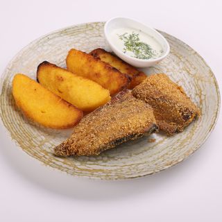 File de macrou cu mamaliga