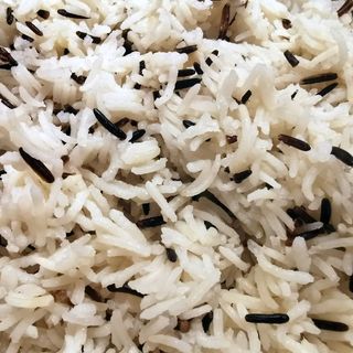 Orez salbatic cu zucchini