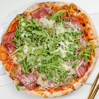 Prosciutto crudo, rucola e grana