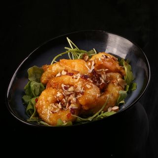 Creveti pane in sos dulce