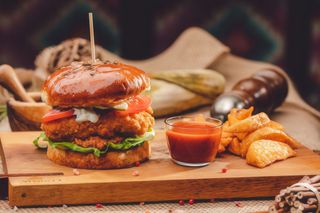 Burger Crispy chicken 500 g