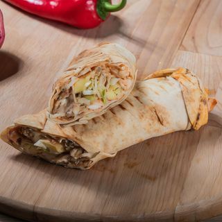 Shaorma Dublu + Sos la alegere