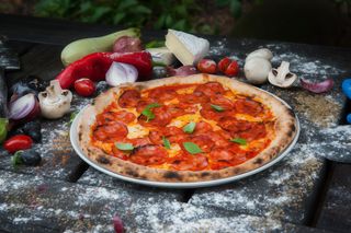 Pizza Salami Chorizo