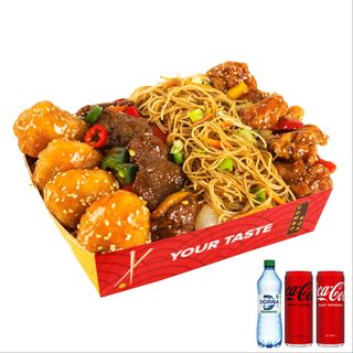 Choose your box 3 toppinguri + bautura