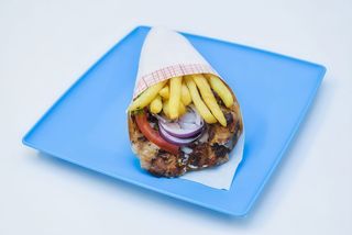 Gyros mega mixt pita