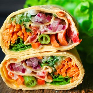 Wrap vegetarian