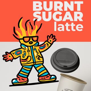BURNT SUGAR Latte