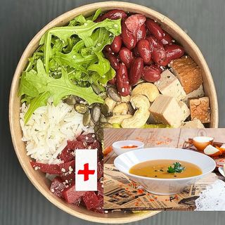 Combo de post LUXURY VEGAN BOWL +  SUPA LINTE