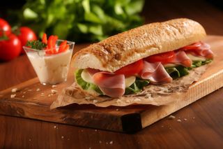 Sandwich cu sunca