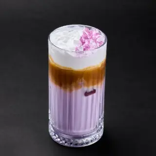 Ube Lavender Iced Latte
