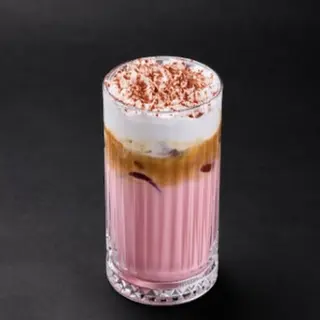 Strawberry Tiramisu Iced Latte