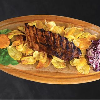 Coaste de porc jumătăți