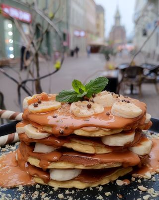 Pancakes Mellow Monkey