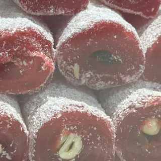 Lokum Struguri ,Alune de Pădure și Cocos -100 G