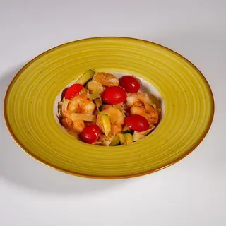 GAMBERE E ZUCCHINI