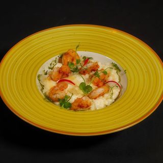 RISOTTO CU CREVETI