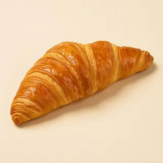 Croissant cu unt