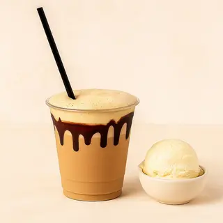 Ice cream frappe