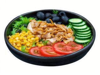 Salata cruditati cu pui