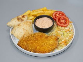 Platou snitel de pui