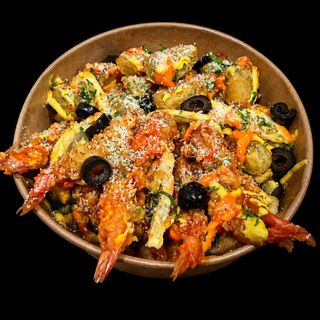 Box Mix Creveti / Midii Crispy Fries 475 Gr.