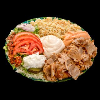 Gyros La Farfurie Hreanaki Puișor