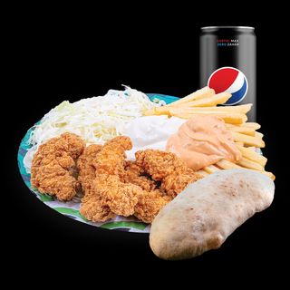 Meniu Crispy Mediu + Băutură Răcoritoare