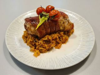Ciolan secuiesc cu varza calita/iahnie fasole