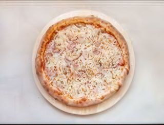 Pizza Prosciutto Funghi Ø 26cm + 1 sos gratis