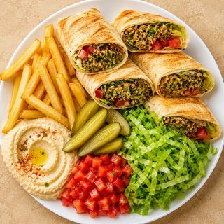 Shaorma falafel